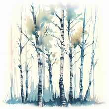 Load image into Gallery viewer, 2024 Calendar | Trees and Woodlands Watercolour | A4
